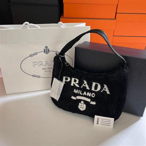 borsa spugna prada
